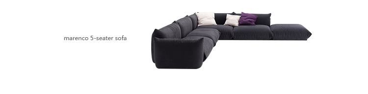 Lovol tùy chỉnh thiết kế nội thất marenco 2 chỗ sofa đôi sofa lười ghế tròn