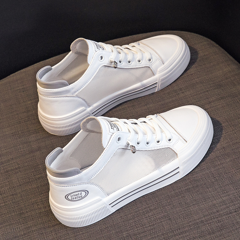 High Quality strongly hits CALL ~ has a stylish summer breathable non-slip wear-resistant flat white shoes women