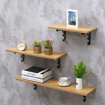 Wall shelf Lined Shelf shelf Living room Kitchen Creative Wall-mounted Flower Shelf Wall Shelf Shelf shelf