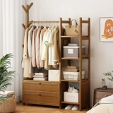 Бытовой шкаф напольный для спальни, бытовой шкаф для хранения прикроватной одежды на ночь, многофункциональный шкаф-купе из массива дерева