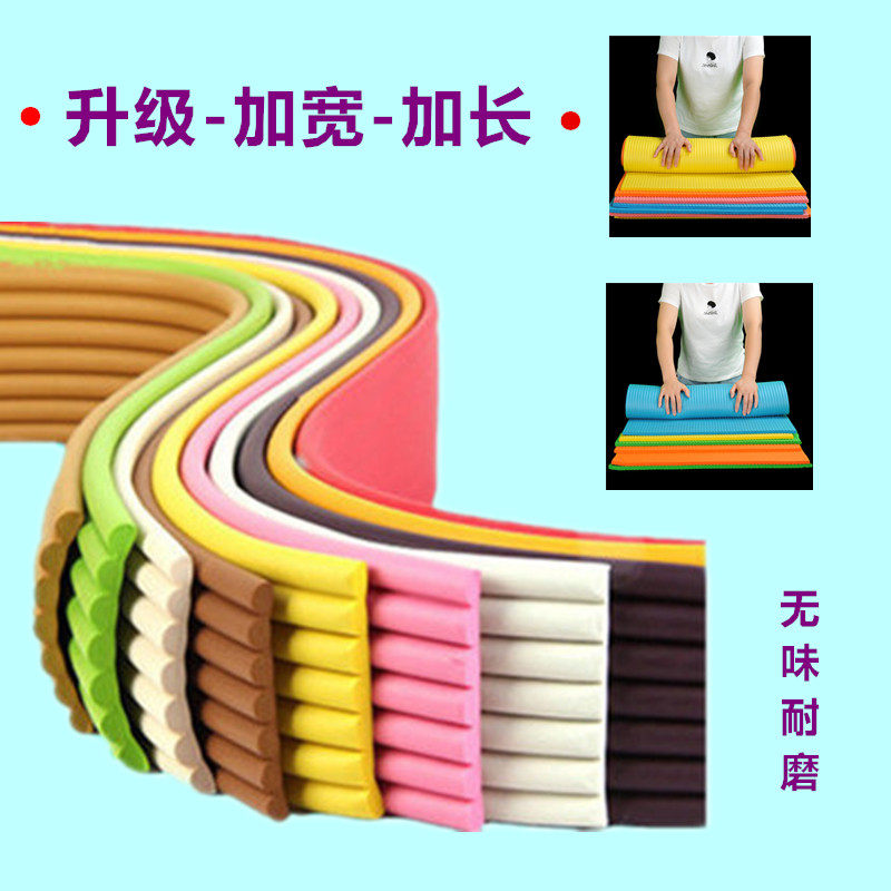 Collision prevention strip baby corner protection against bump protection angle of the right angle of the cheery ring nursery wall corner is ultra-wide