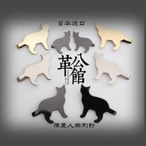 Cat Martian Tropin Japan Import Net Red Sentiment Cat money clip Clips Bookmarked Cute Backpack Decorative Buckle