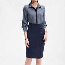 Korean Version Temperament Positive Dress Professional Womens Suit Able to turn the shirt to work Teachers Fashion repair work Wear Sol
