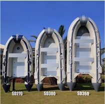 HIDER Seas rubber boat motor kayak thickened fishing boat hard bottom assault boat wear-resistant motorboat Luya