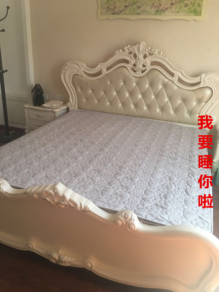 Được trang bị dày bông bông nệm bìa Simmons duy nhất mảnh vỏ bảo vệ 1,5m 1,8 m giường che mat bìa - Trang bị Covers Ga phủ giường