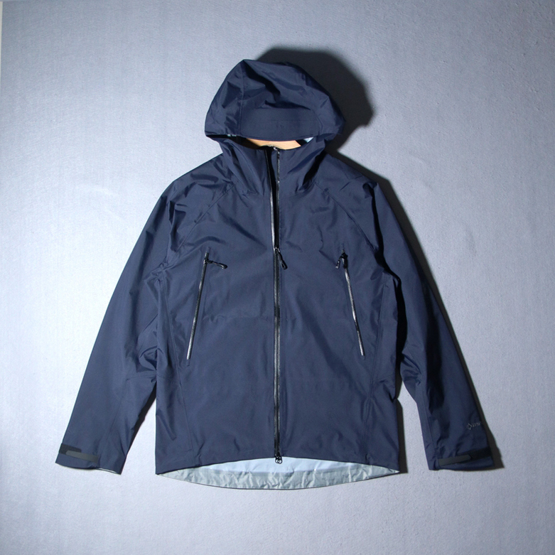 Men's Outdoor Urban Commuting All-Weather Hooded Single-Layer Hard Shell Jacket Waterproof and Windproof Jacket
