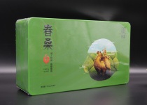 Still good dew tea spring mulberry tea 104g iron case green China mulberry tea home manufacturer to ship 2 6g * 40 bubble bag