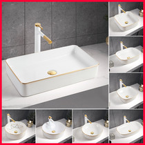 European-style Phnom Penh art basin ultra-thin washbasin ceramic basin Basin home wash basin toilet