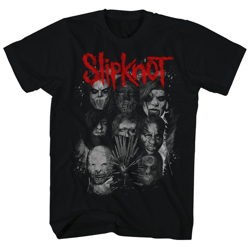 Slipknot New Metal Band Corey Taylor Album Cover Men's Short Sleeve T-Shirt Slipknot New Metal Band Corey Taylor Album Cover Men's Short Sleeve T-Shirt