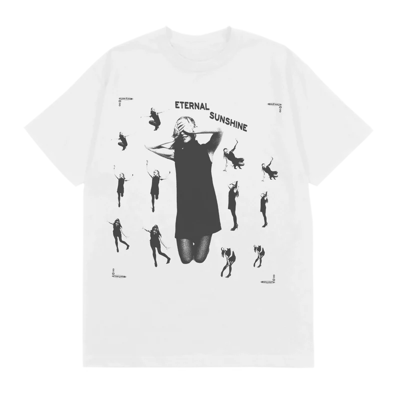 Ariana Grande, a Rock Female Singer, American Retro Style Short-Sleeved Pure Cotton T-Shirt