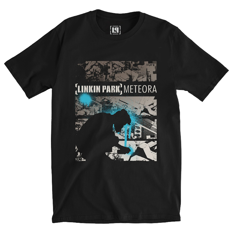 2024 Summer New Linkin Park Meteora Album Graffiti Art American Style Short T-Shirt 2024 Summer New Linkin Park Meteora Album Graffiti Art American Style Short T-Shirt