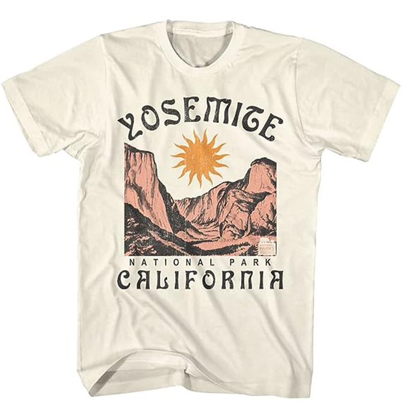 National Parks, Yellowstone National Park, Usa, Animal and Plant Life, American Short-Sleeved T-Shirt