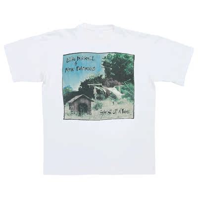 Edie Brickell American singer music Casual Ghost Dog album pattern pure cotton artistic short-sleeved women's T-shirt