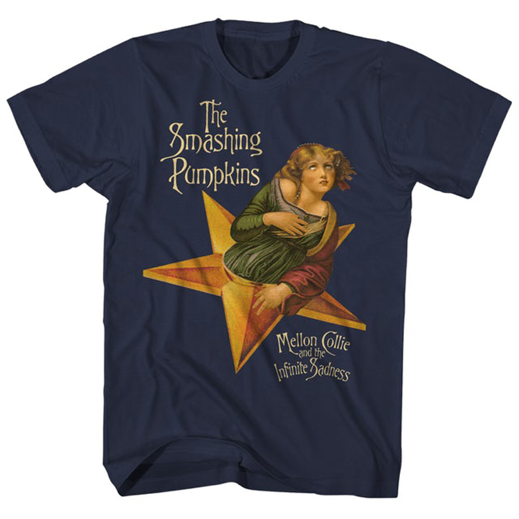 The Smashing Pumpkins Rock Classic Retro Short-Sleeved Pure Cotton T-Shirt The Smashing Pumpkins Rock Classic Retro Short-Sleeved Pure Cotton T-Shirt