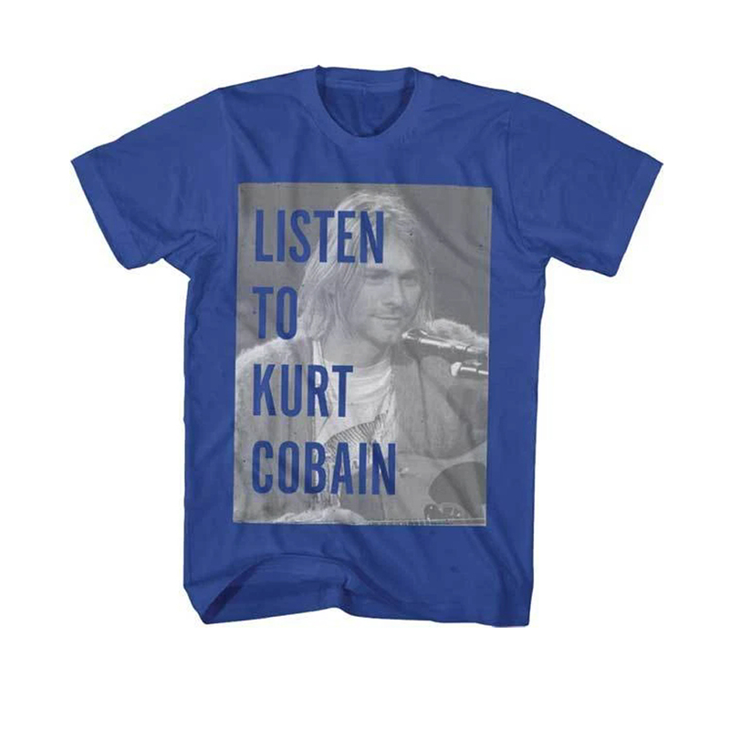 Kurt_Kobain Nirvana Band Rock Concert Live American Retro Men's Short T-Shirt Kurt_Kobain Nirvana Band Rock Concert Live American Retro Men's Short T-Shirt
