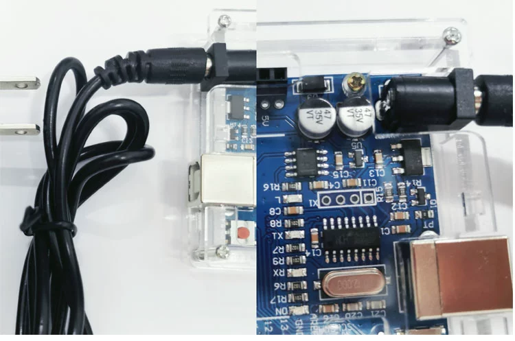 Bộ sạc bộ chuyển đổi nguồn Arduino UNO R3 DC DC 9V1A phích cắm 5,5 * 2,1mm màu đen 1m