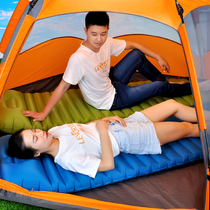 Outdoor air cushion portable inflatable cushion single widening thickened ultralight Field camping tent sleeping cushion anti-damp cushion