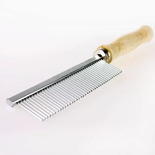 Петучная деревянная ручка с двойной расчесыванием, косметические продукты, собачья собака одноя ряд Комбс Плют