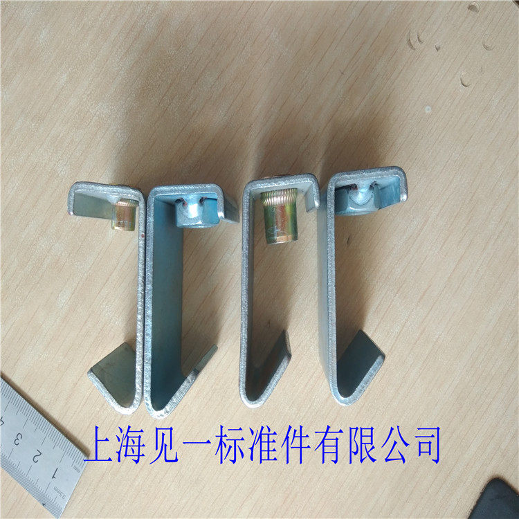 New Products Promotion C Steel Hook Wire Rod Hook Yard Steel Structure Pendant Ventilation Duct Tooth Crook Hook Yard Hook Yard Hook Code Hook