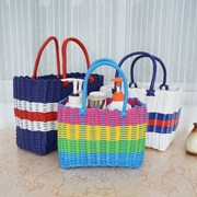 khay đựng đồ lót Lưu trữ xô giỏ giỏ giỏ giỏ rau giỏ phòng khách thủ công cửa hàng giỏ tắm giỏ siêu thị di động - Trang chủ hộp nhựa đựng thực phẩm