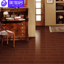 Foshan tile wood grain tiles 200x1000 living room floor tiles bedroom non-slip imitation solid wood floor tiles antique brick