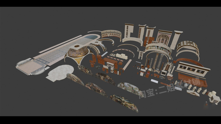 图片[10]-Church Cathedral Interior Environment大教堂内部环境UE4建筑-cg男孩