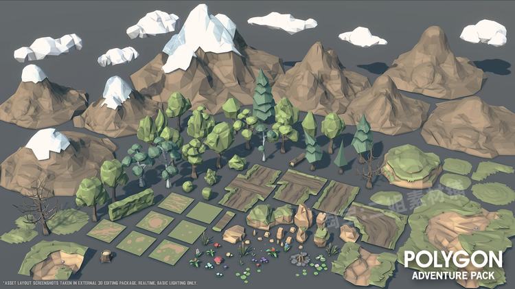 图片[9]-POLYGON Adventure Pack多边形冒险幻想主题资产包虚幻角色系统CG-cg男孩