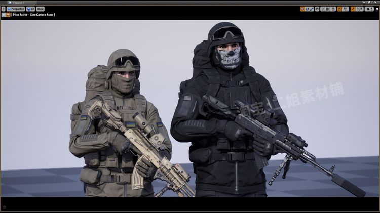 图片[22]-ShooterStarter OPB Full步枪火箭发射器写实UE4虚幻5模块化角色-cg男孩
