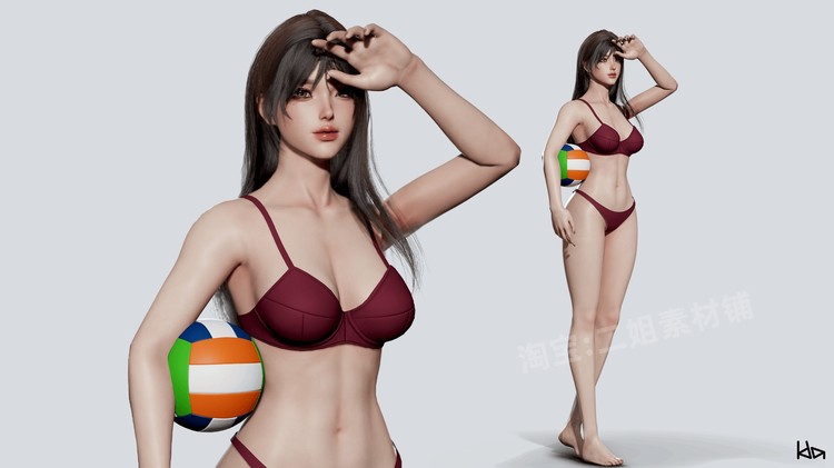 图片[5]-K-POP SERIES – Ryu可爱K-pop女孩Ryu3d模型颜色选择跳舞唱歌UE5-cg男孩