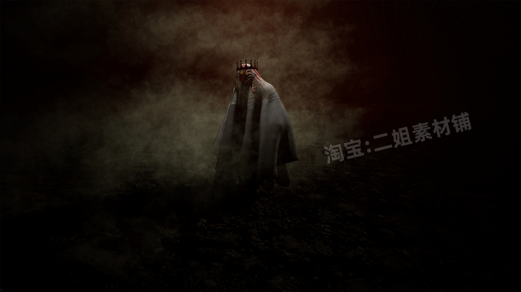 图片[3]-Ghost King鬼王长袍幽灵人物角色NPC游戏资产UE5虚幻5.1皇冠素材-cg男孩