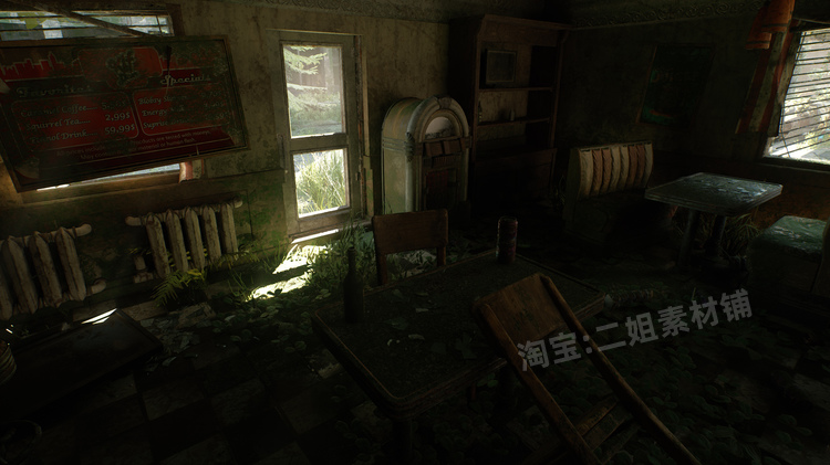 图片[21]-Post Apocalyptic City后世界末日城市UE4虚幻5建筑蓝图汽车模型-cg男孩