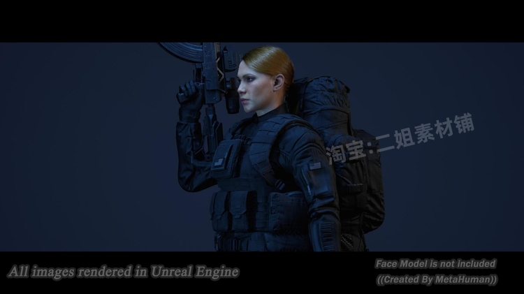 图片[2]-ShooterStarter OPB Full步枪火箭发射器写实UE4虚幻5模块化角色-cg男孩