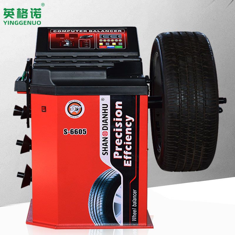 Ingeno car balancing machine Tire dynamic balancing instrument Wheel rim dynamic balancing automatic Y-6605