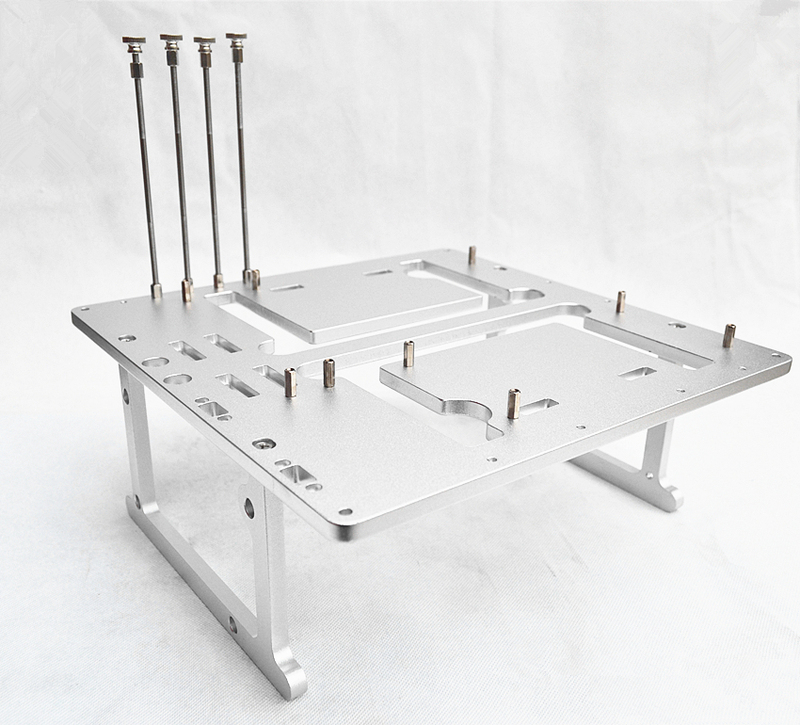 Jxk-K2 Open All-Aluminum Chassis Computer Hardware Matx Motherboard 245X245 Water-Cooled Test Platform Desktop