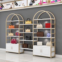 Bag shelf beauty salon display rack Net Red simple modern mother and baby store shelf rack nail cosmetics cosmetics
