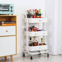 Snack trolley storage rack home kitchen mobile storage rack landing baby baby wheel storage rack