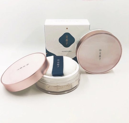 Hua Xizi Air Loose Powder Classic Edition 03 Polvos sueltos fijadores para pieles secas, control de grasa duradero, maquillaje duradero que no se quita, auténtico