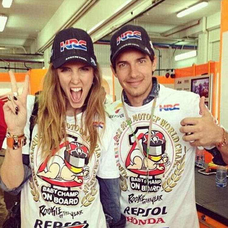 Team uniform Classic Marquez fan shirt Couple T-shirt Summer knight motorcycle riding short sleeve quick dry air permeable