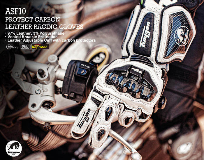 Formerly exported to France Furygan Motorcycle Gloves Cow - skin Carbon Fiber Wheeler Rider Motorcycle