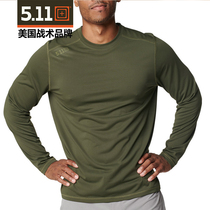 5 11 outdoor sports long sleeve T-shirt military fans 511L S men long sleeve pullover 40161