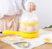 nồi luộc trứng Steak trứng luộc sáng tạo dụng cụ nhà bếp điện bánh kếp trứng gói bếp ngô ăn sáng trứng điện nồi hấp - Nồi trứng ca nấu mì mini
