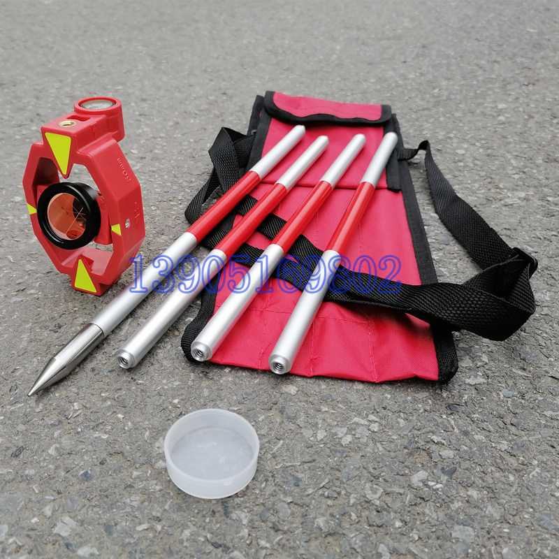 Full station instrument small prism with 4 sections for midbar mapping and measuring micro prism Leica mini prism ADS-101