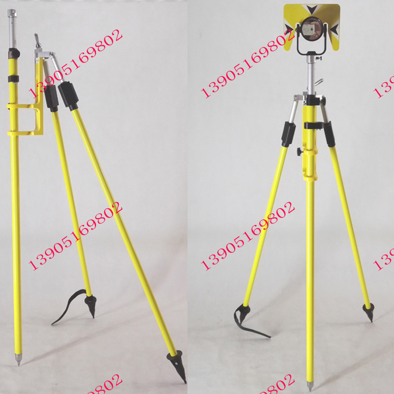 Full station instrument for middle-pole tripod prism bracket prism rod measuring rod mark rod