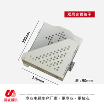 Fiber optic box Optical cat frame winding column welding plate Weak current box accessories Modified multimedia collector box special socket