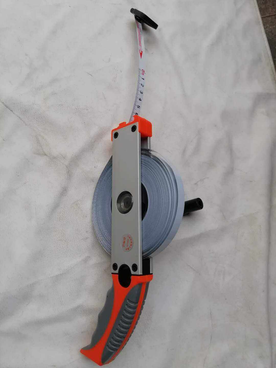 The engineering ruler of the steel frame ruler type 2016-50 meter long steel measuring tape of Tianjin Xiongan