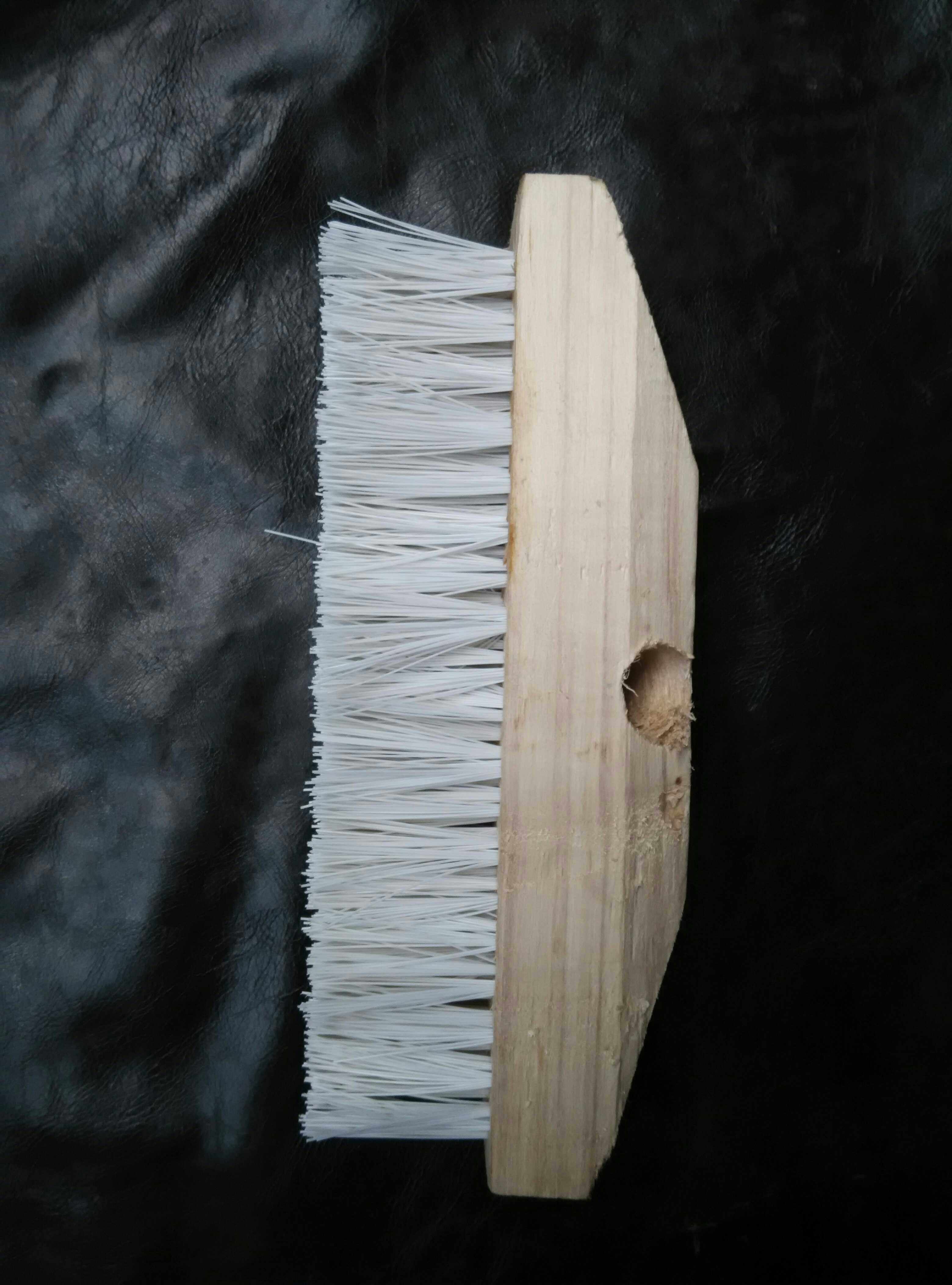 Hardwool floor brush for floor use with professional use of brush head hard hair brushes for floor use by cement pasta