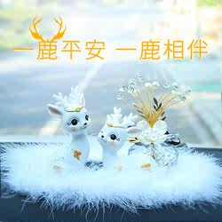 Car ornaments 2023 New arrival Popular goddess high-end car interior center console decorations safe journey deer