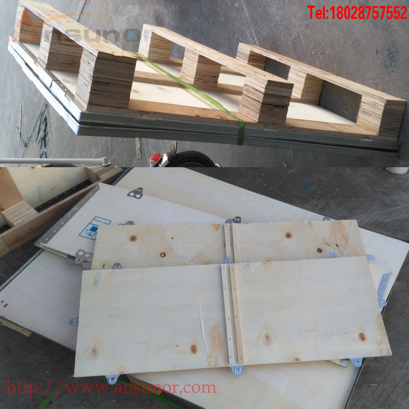 Hộp gỗ tùy chỉnh Xuất khẩu hậu cần lắp ráp hộp gỗ Hộp đóng gói vận chuyển hàng không Baff với dĩa Phân phối quốc gia - Cái hộp thùng gỗ đựng đồ