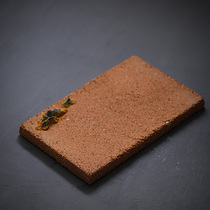 Honglu Coarse Pottery Dry Bubble Pan Ancient Park with tea tray All handmade retro tea set tea table