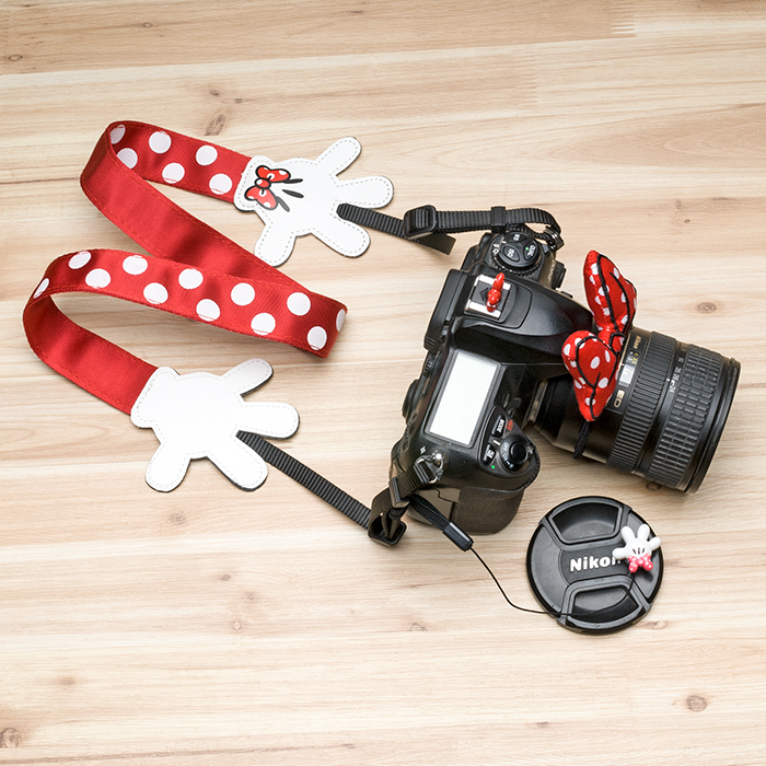 Cute Mickey camera shoulder strap suitable for clapping up mini8 7S Sony A6300 A5100 micro single braces-Taobao